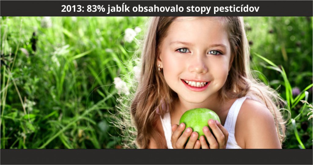 Pesticídy v jablkách